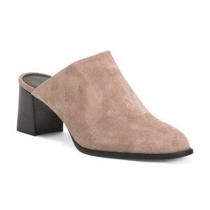MARION PARKE Made In Italy Suede Phoebe 60 Heeled Mules
